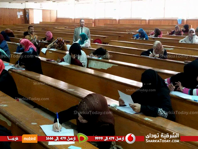 انتظام الامتحانات بكلية الدراسات الإسلامية بنات بأزهر الزقازيق 1 امتحانات الأزهر