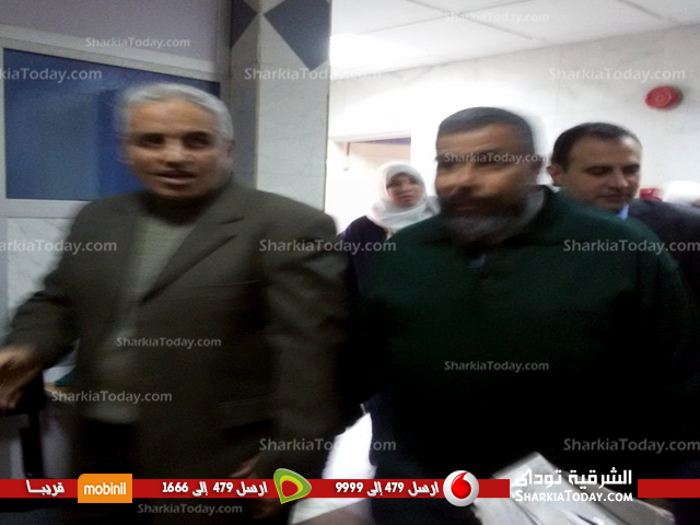 بالصور..مدير إدارة الرعاية الحرجة والعاجلة بصحة الشرقية يتفقد مستشفى أبوحماد 2 مستشفى 6