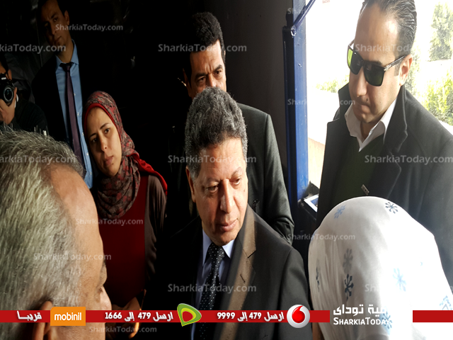 وزير القوى العاملة يبدأ جولته لمتابعة فعليات مبادرة الصالحية للمرأة بالشرقية 3 وزير2