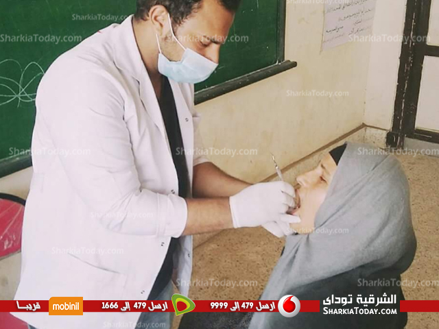 فريق صيدلي الخير ينظم قافلة طبيبة بقرية بني صالح ببلبيس‏ (1)