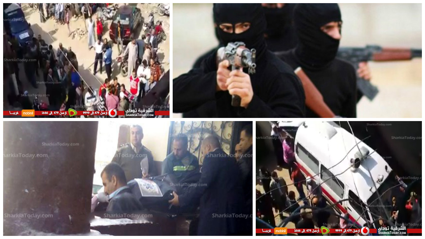 ذبح الخفير..وسرقة 160 ألف جنيه ..تعرف على التفاصيل الكاملة لواقعة السطو المسلح على البنك الزراعي بأبوحماد 1 gjthwdg hg