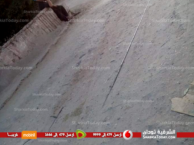 شكاوى من سوء حالة كوبري قرية «أشكر» بفاقوس 2 اشكر