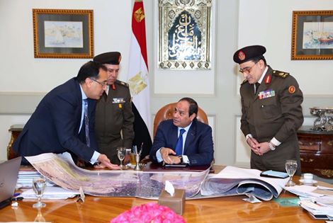 تفاصيل اجتماع الـ7ساعات بين السيسى ومصطفى مدبولى وكامل الوزير (2)