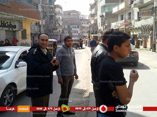 حملة مكبرة لازالة الاشغالات بحي ثان الزقازيق (3)