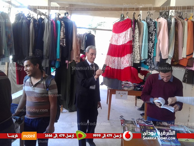 بالصور..معرض بكلية التكنولوجيا والتنمية بجامعة الزقازيق 2 معرض لتبادل الكتب بكلية التكنولوجيا والتنمية بجامعة الزقازيق (3)