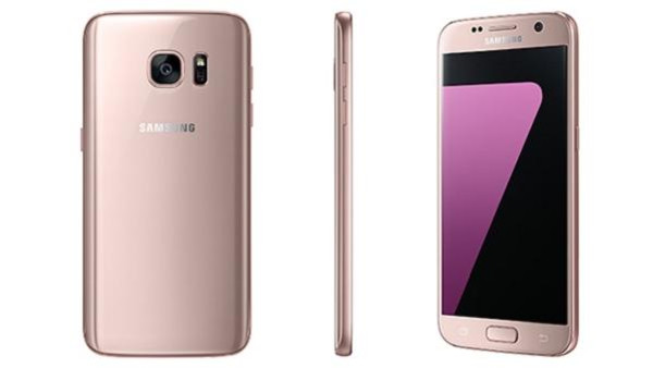 نسخة باللون الذهبي الوردي من سامسونغ Galaxy S7 وS7 Edge