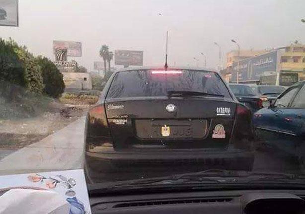 بالفيديو..رائد شرطة يوجه رسالة لقائدي السيارات بدون لوحات معدنية 1 2015_2_14_11_41_30_15