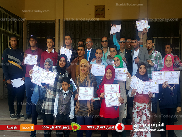 جوالة الزقازيق يفوز بالمركز الاول بدورة أدبية على مستوى الجامعات‏ المصرية