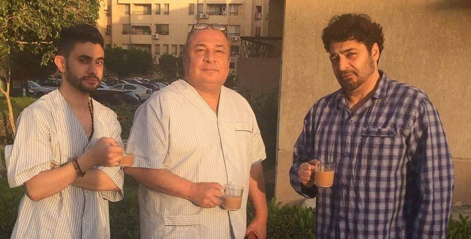 حميد الشاعري بالبيجامة