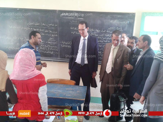 مدير إدارة ديرب نجم التعليمية يتفقد عدد من مدارس قرية «أكراش» 1 ديرب