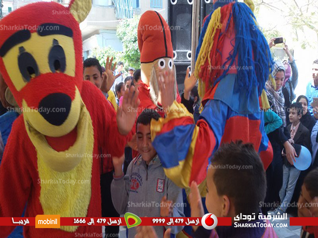 مركز شباب كفر صقر ينظم إحتفالاً للأيتام 3 كفر صقر