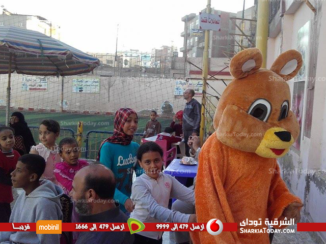 نادي كفر صقر الرياضي ينظم إحتفال للأيتام 2 كفر صقر 2