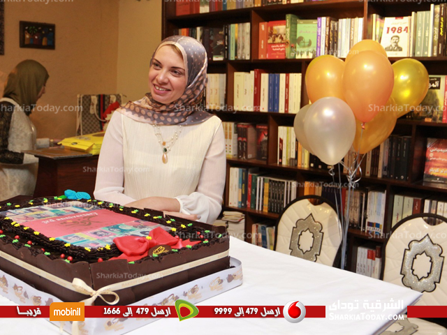 مكتبة حروف بالزقازيق تحتفل بعامها الثالث 3 مكتبة حروف 2