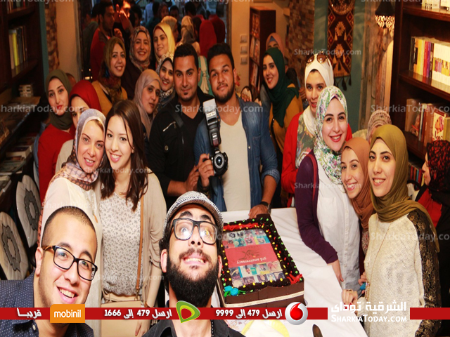 مكتبة حروف بالزقازيق تحتفل بعامها الثالث 1 مكتبة حروف