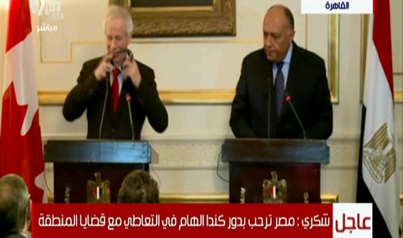 وزير الخارجية: مواقف كندا داعمة لمصر وقضايا المنطقة 1 352