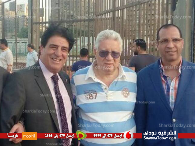 بالصور..نائب أبوحماد «أحمد فؤاد أباظة» يزور نادي الزمالك 1 اباظة 2