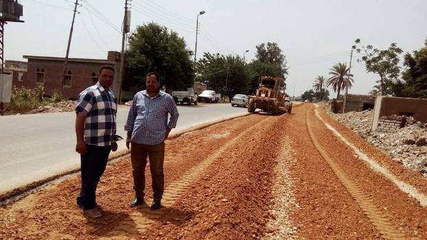 استمرار العمل في طريق ابوكبير الدائري