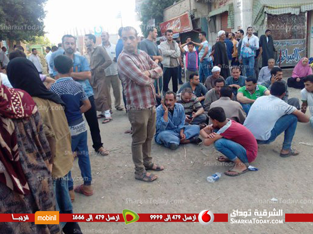 عودة الطالبة المتغيبة ببلبيس.. والأهالي تفتح الطريق بعد غلقه 4 ساعات 1 قطظع
