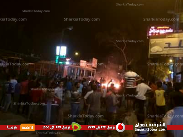 نشوب مشاجرة عنيفة بين عائلتين بفاقوس 1 5