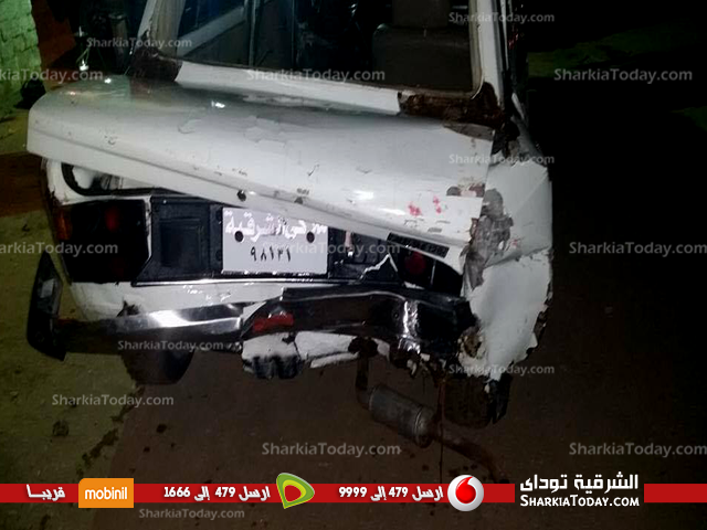 نجاة محامي من حادث مروع بطريق «أبوحماد _بلبيس» 2 kio