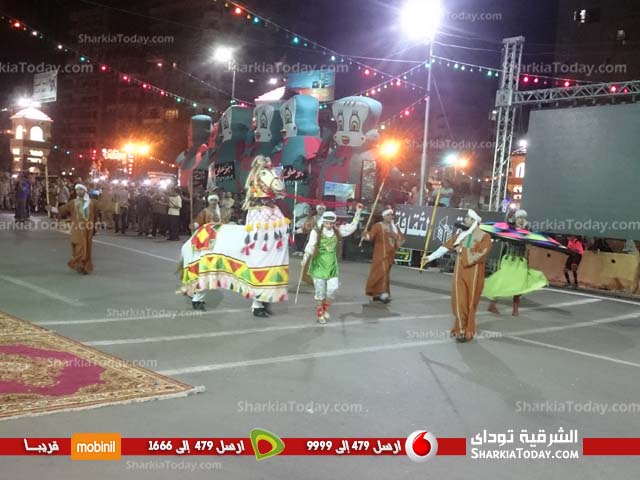احتفالات محافظة الشرقية بـ 30 يونيو أمام الديوان العام (3)