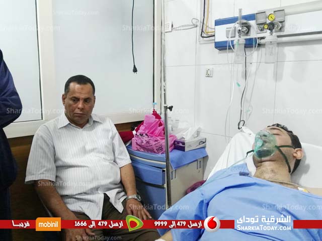 طعن شاب اتهم مركز شباب فاقوس بالفساد 2 الصوره المصاب صح 2