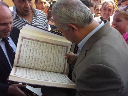 بالصور..محافظ الشرقية يعطى إشارة البدء لتشغيل محطة المياه المرشحة بالعلاقمة بههيا 2 العلاقمة 3