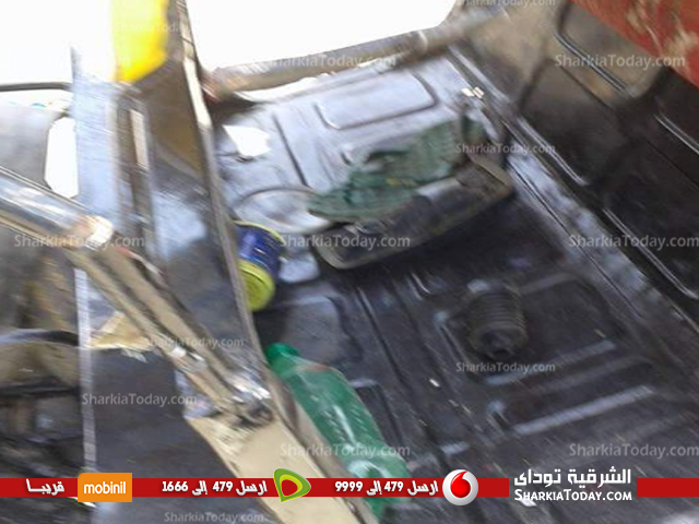 وفاة شاب في حادث توك توك بمركز أولاد صقر 3 شصث