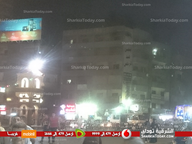 غلق كوبري المحافظة وتحويل الطريق جهة كوبري عرابي‏ بالزقازيق (2)