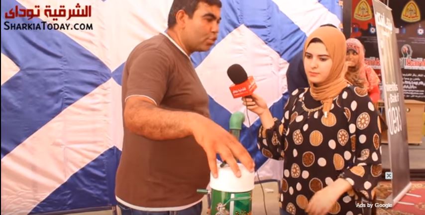 مخترع يبتكر جهاز يحول الزبالة المنزلية إلى غاز طبيعي بالشرقية