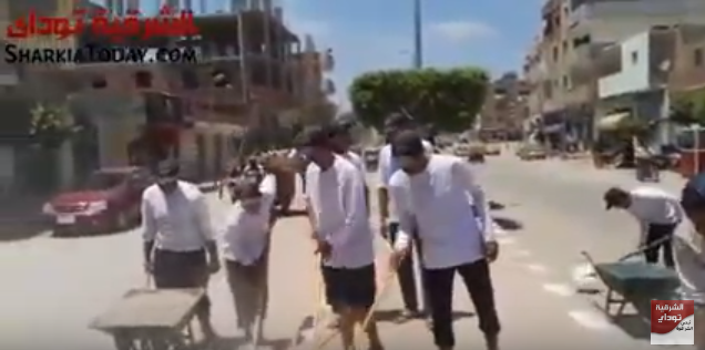 مركز شباب الحسينية يشارك في حملة «حلوة يا بلدي» 2 d 1