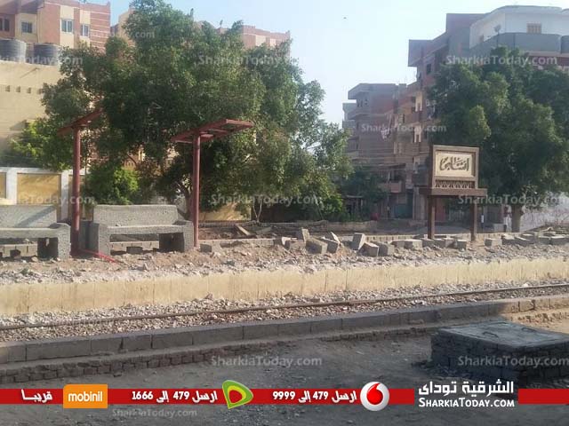 استمرار تجديد وتطوير محطة السكك الحديدية بأنشاص الرمل (2)