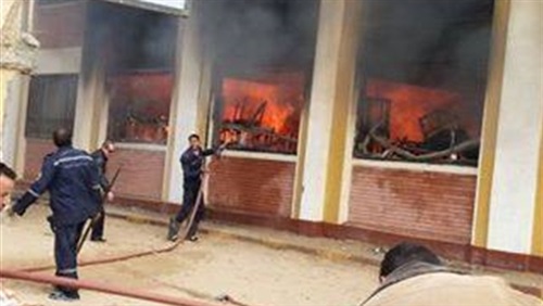 حريق يلتهم أوراق إجابات امتحانات الدور الثاني للإعدادية بمنيا القمح 5 حريق يلتهم أوراق إجابات امتحانات الدور الثاني للإعدادية بمنيا القمح