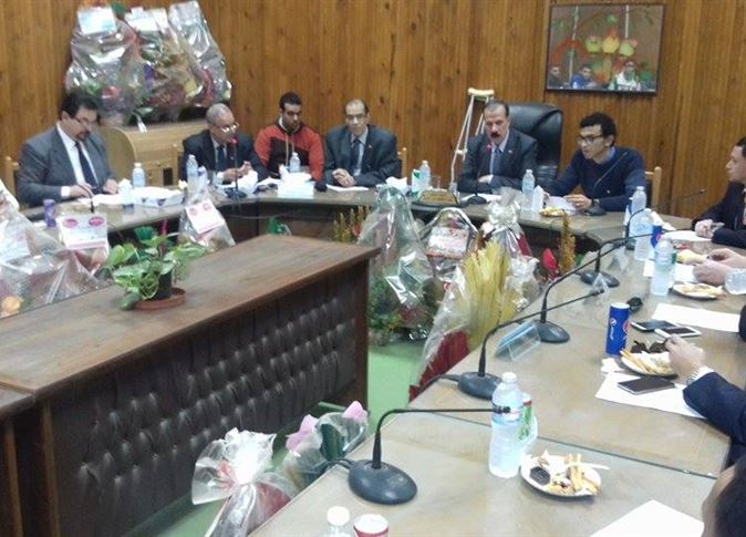 زيارة وفد من الطلاب العرب لجامعة الزقازيق
