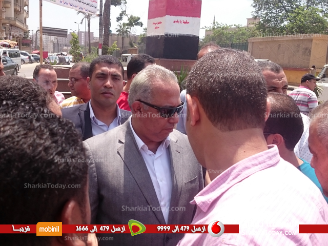 محافظ الشرقية يتابع «حملة حلوة يا بلدي» بمدينة الزقازيق‏