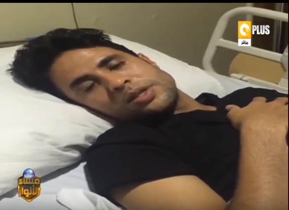 مساء الأنوارمحمد إبراهيم يوجه رسالة لجماهيره من المستشفى