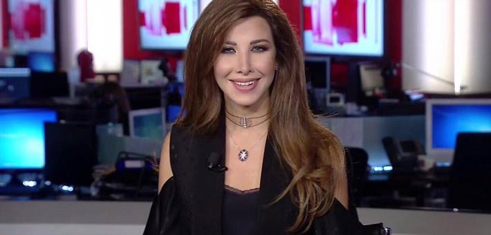 نانسي عجرم تعتذر عن مقلب رامز جلال بعد كشف دور نيشان 14 نانسي عجرم تقدم نشرة الأخبار