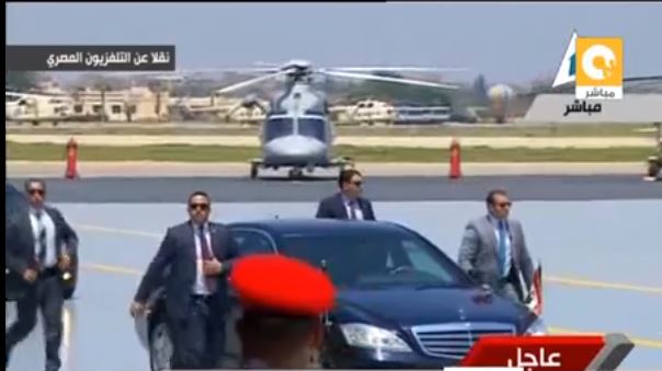 وصول السيسي إلى بلبيس