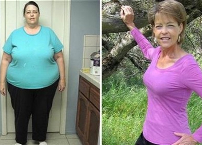 بـ 6 خطوات فقط ديانا خسرت 103 كيلو من وزنها في عمر الـ60
