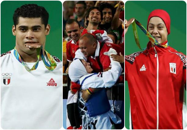 120 لاعبًا مصريًا في الأولمبياد والحصيلة 3 ميداليات