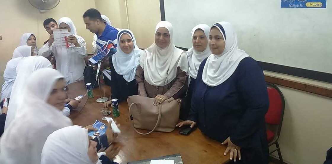 حملات إنتخابية مكثفة لمدير عام التمريض بالشرقية المرشحة لمقعد نقيب التمريض 1 2 1