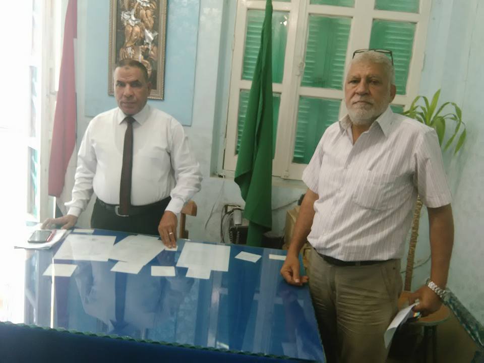 استقبال مدير إدارة فاقوس التعليمية الجديد 1 lمدير ادارة فاقوس الجديد