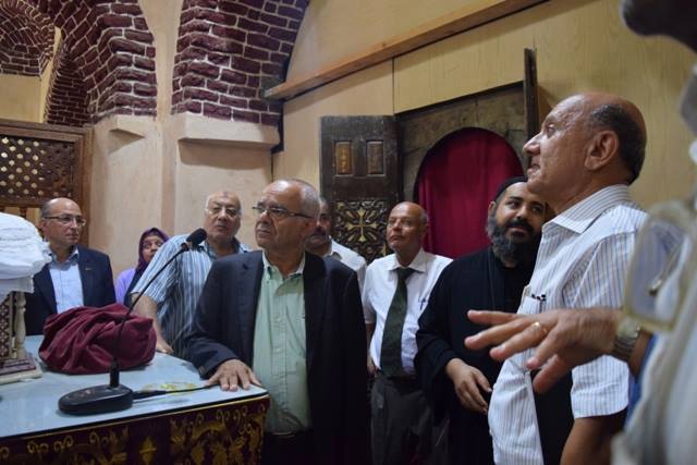 النقابة العامة للمهندسين تكشف أخطاء في ترميم كنيسة دير «الملاك ميخائيل» بمنيا القمح 5