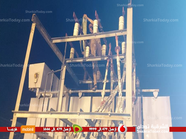 استمرار أعمال تركيب محول كهرباء العباسة بأبوحماد... وتخفيف الأحمال لمنتصف اليوم 2 كهرباء