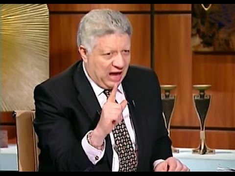 مرتضى منصور غاضبا وايت نايتس لا يستطيع أن يسبنى لأنى بديهم بالجزمة