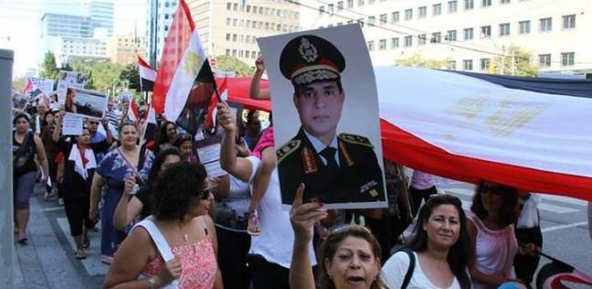 أقباط المهجر يستقبلون اليوم السيسي في نيويورك