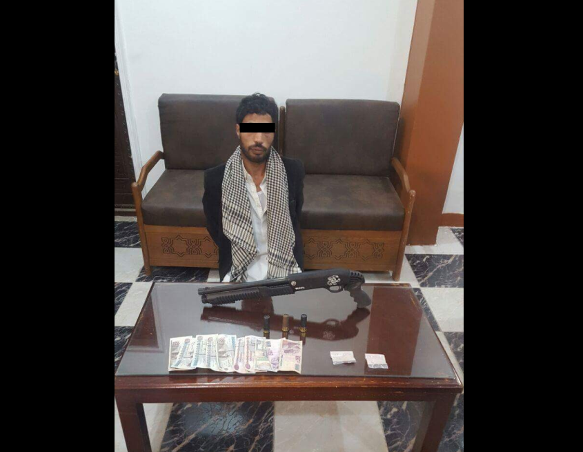 ضبط مسجل خطر بحوزته سلاح ناري بأبو حماد