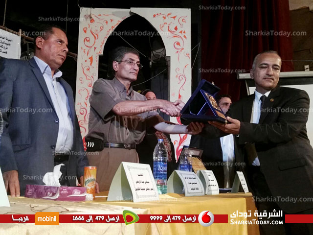 تكريم الأديب «محمود أحمد علي» بقصر ثقافة فاقوس 1