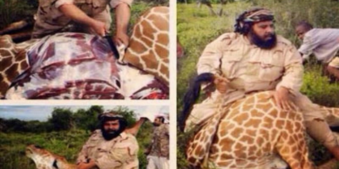قصة سعودي ذبح زرافة ليأكلها