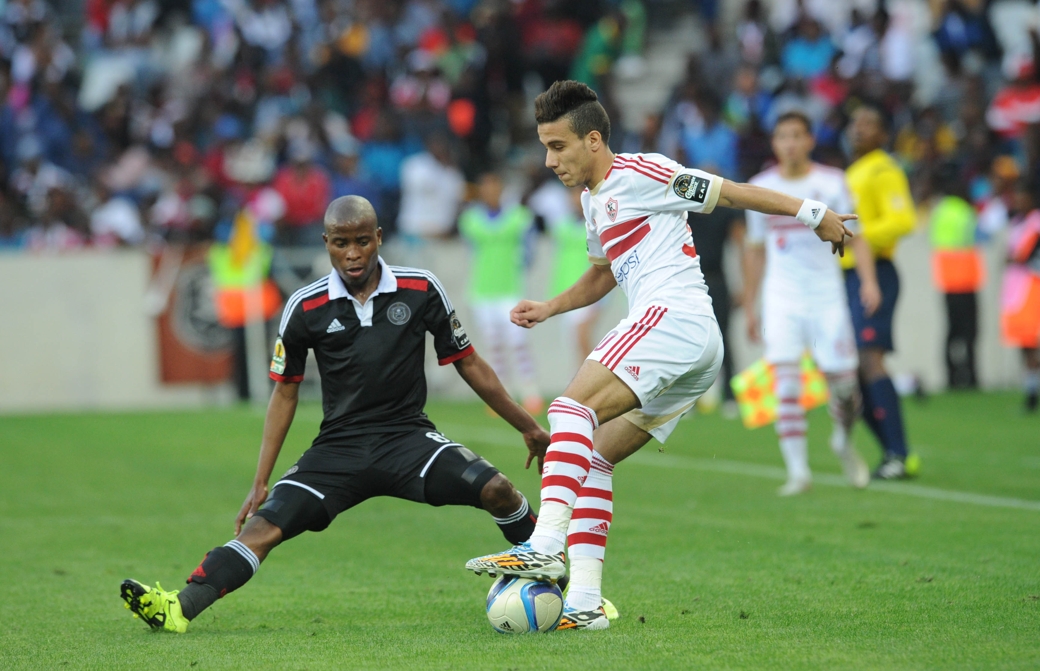 مصطفى فتحي لاعب الزمالك المصري
